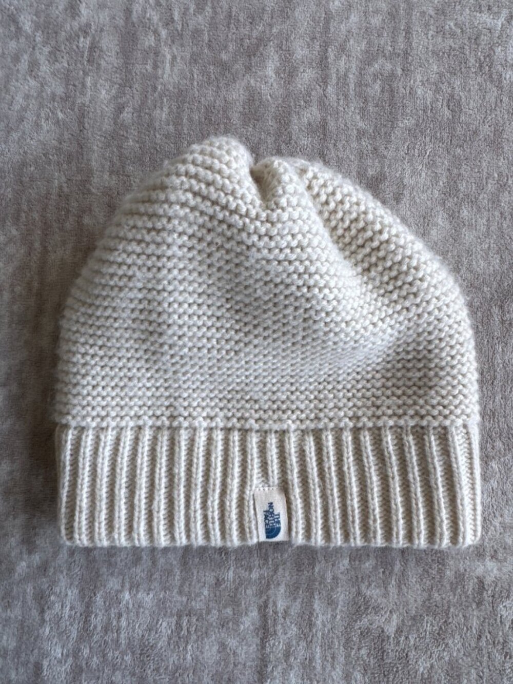 The North Face Women's Cream Beanie One Size Fall Winter Spring